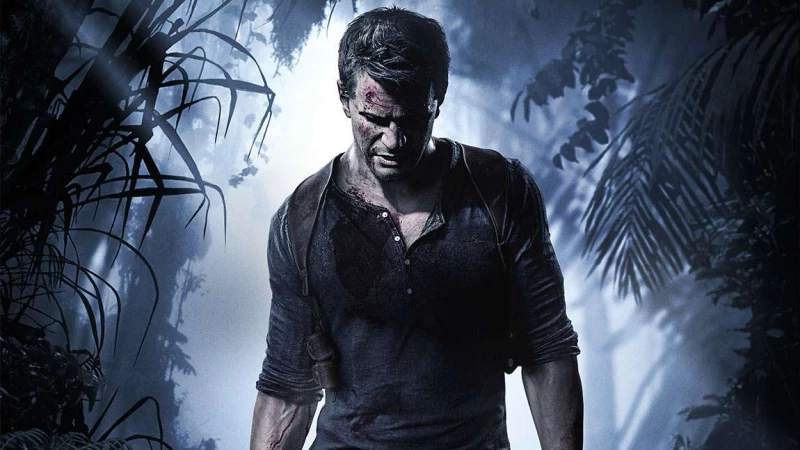 Το Uncharted 4 στην είσοδο του LA Convention Center