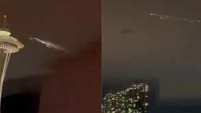 Συντρίμμια ενός Falcon 9 φωτίζουν το νυχτερινό ουρανό των ΗΠΑ (ΒΙΝΤΕΟ)