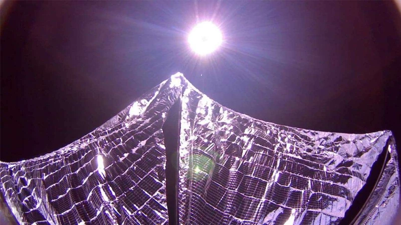 Η πρώτη φωτογραφία από το LightSail