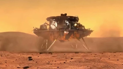 Η Κίνα πάτησε στην επιφάνεια του Άρη για πρώτη φορά με το rover Zhurong