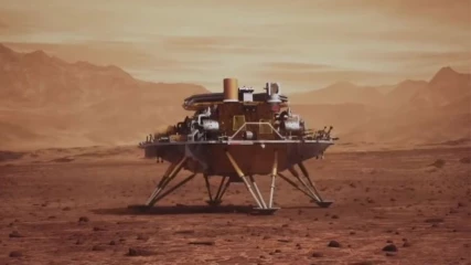 Οι πρώτες φωτογραφίες του κινεζικού rover Zhurong από τον Άρη (ΕΙΚΟΝΕΣ)