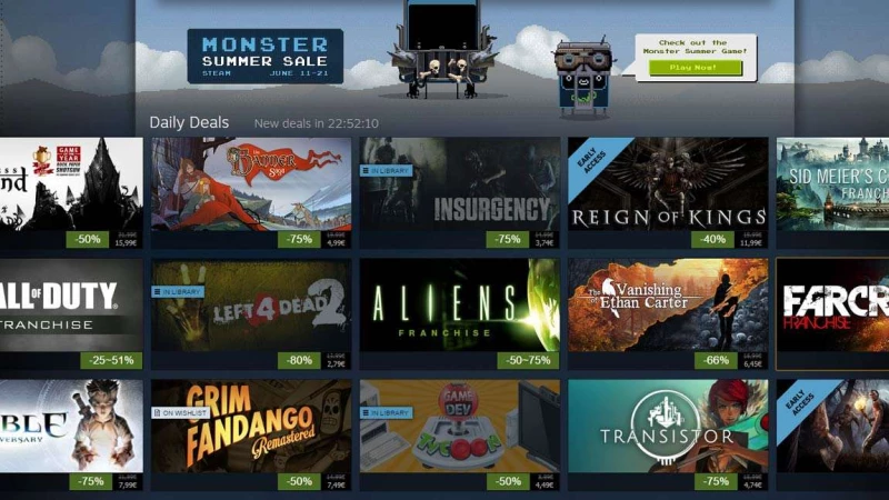 Η τέταρτη μέρα των Steam Summer Sales