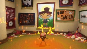 Psychonauts 2: Νέα πολύχρωμα gameplay πλάνα με περιγραφή Tim Schafer