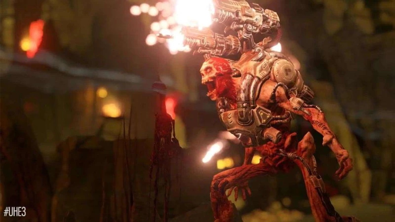 Μία χορταστική πρώτη ματιά στο gameplay του DOOM