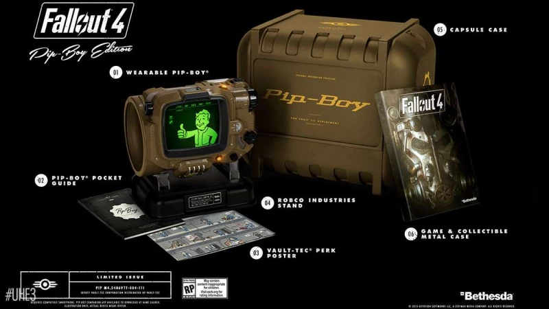 Επίσημα στοιχεία για το Fallout 4 Pip-Boy Edition