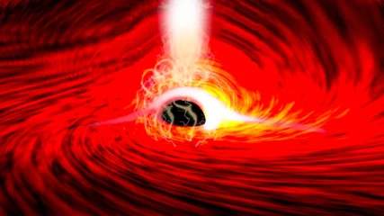 Αστρονόμοι εντοπίζουν φως πίσω από μαύρη τρύπα - Είχε δίκιο ο Einstein