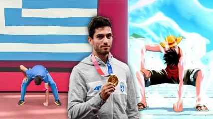 Τεντόγλου: Ο χρυσός Έλληνας Ολυμπιονίκης μιμήθηκε τον Luffy από το One Piece (ΒΙΝΤΕΟ)