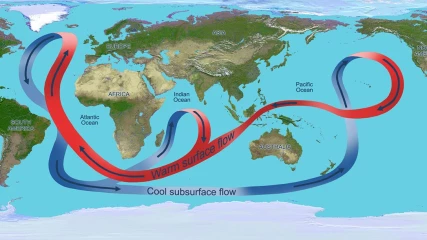 Ένα κύριο ωκεάνιο ρεύμα οδηγείται σε κατάρρευση