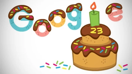 Η Google κλείνει 23 χρόνια και τα γιορτάζει με ένα doodle