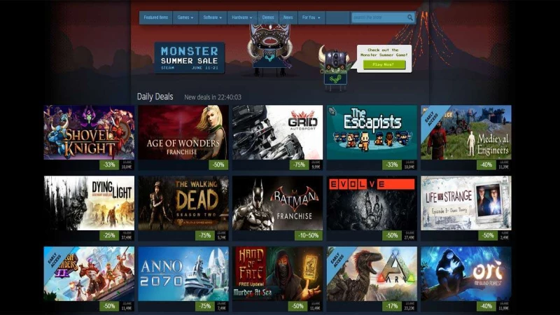 Steam Summer Sales - 8η ημέρα