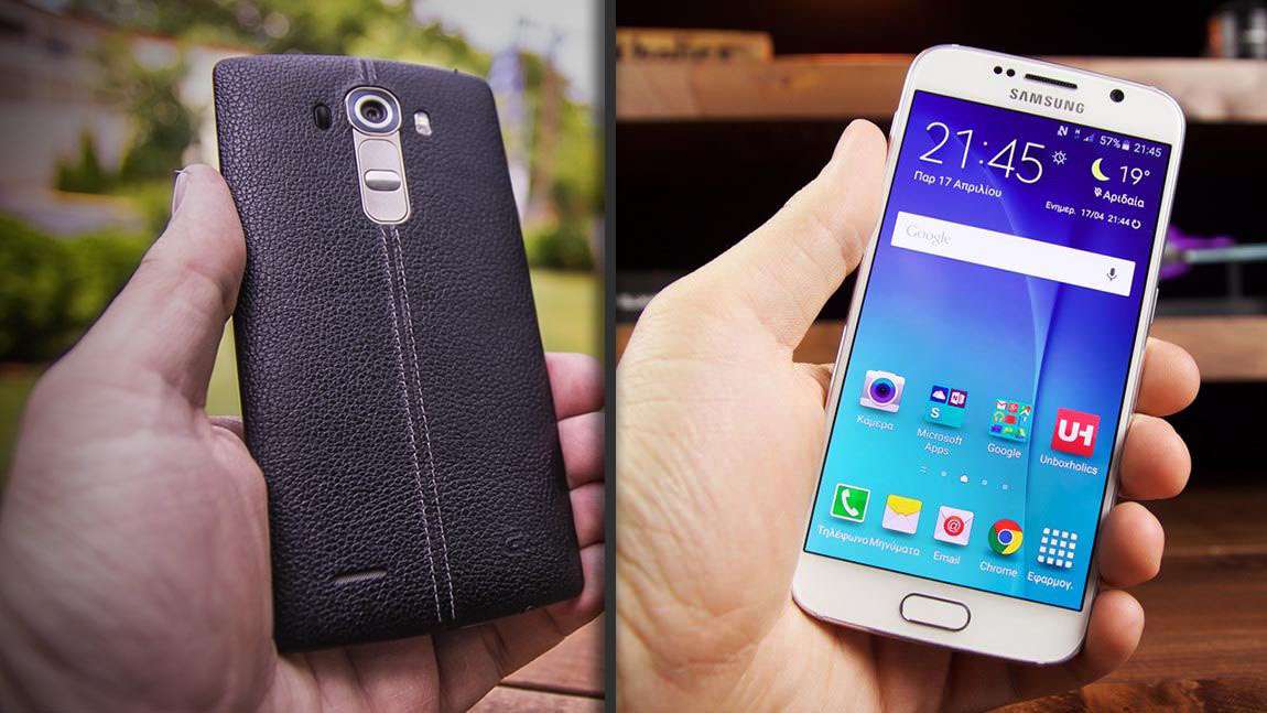LG G4 vs. Samsung Galaxy S6