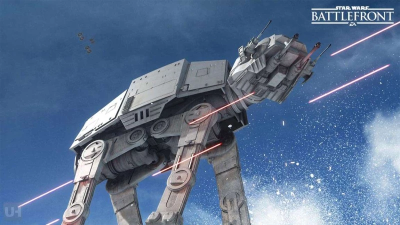 Scripted η χρήση των AT-AT στο Star Wars: Battlefront