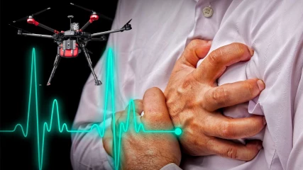 Έπαθε καρδιακή προσβολή και τον έσωσε ένα αυτόνομο drone