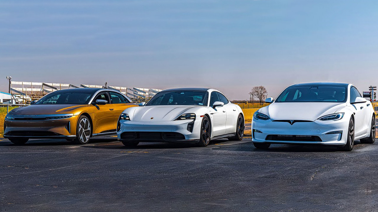 Η μάχη των ηλεκτρικών: Tesla vs Lucid vs Porsche (ΒΙΝΤΕΟ)