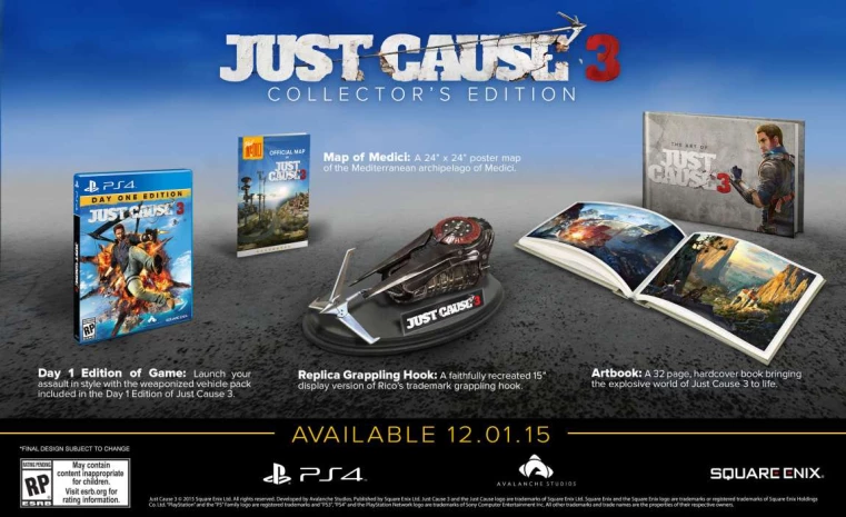 Ανακοινώθηκε η συλλεκτική έκδοση του Just Cause 3