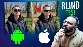 ΤΥΦΛΟ ΤΕΣΤ: Ο Αλέκος σε iPhone vs Samsung!