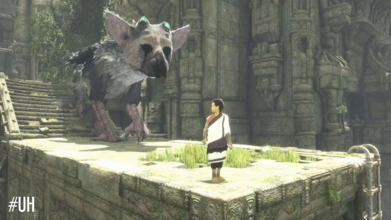 Concept art εικόνες από το The Last Guardian