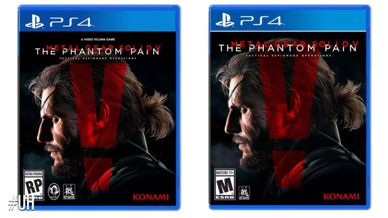 Αλλαγές στο εξώφυλλο του MGS V: The Phantom Pain
