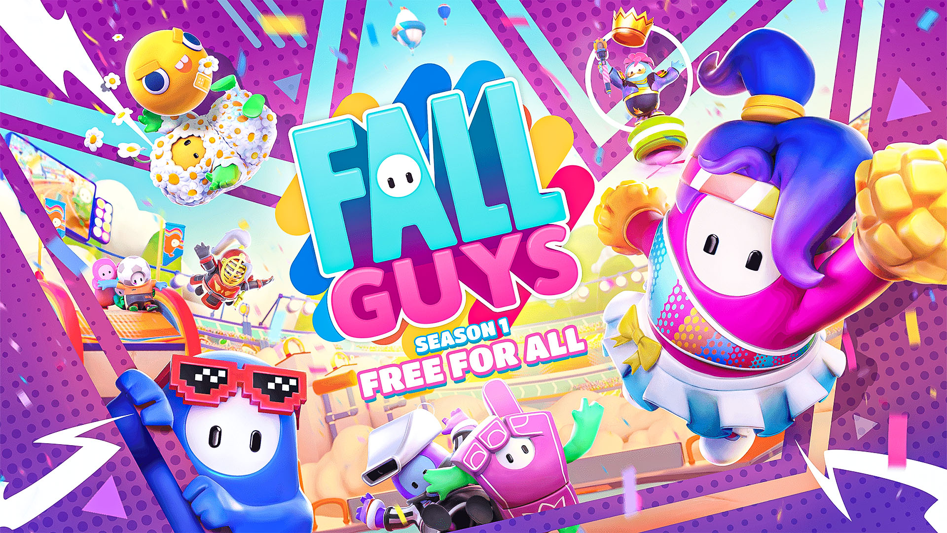 Το Fall Guys γίνεται free-to-play και έρχεται στα Xbox και Nintendo Switch