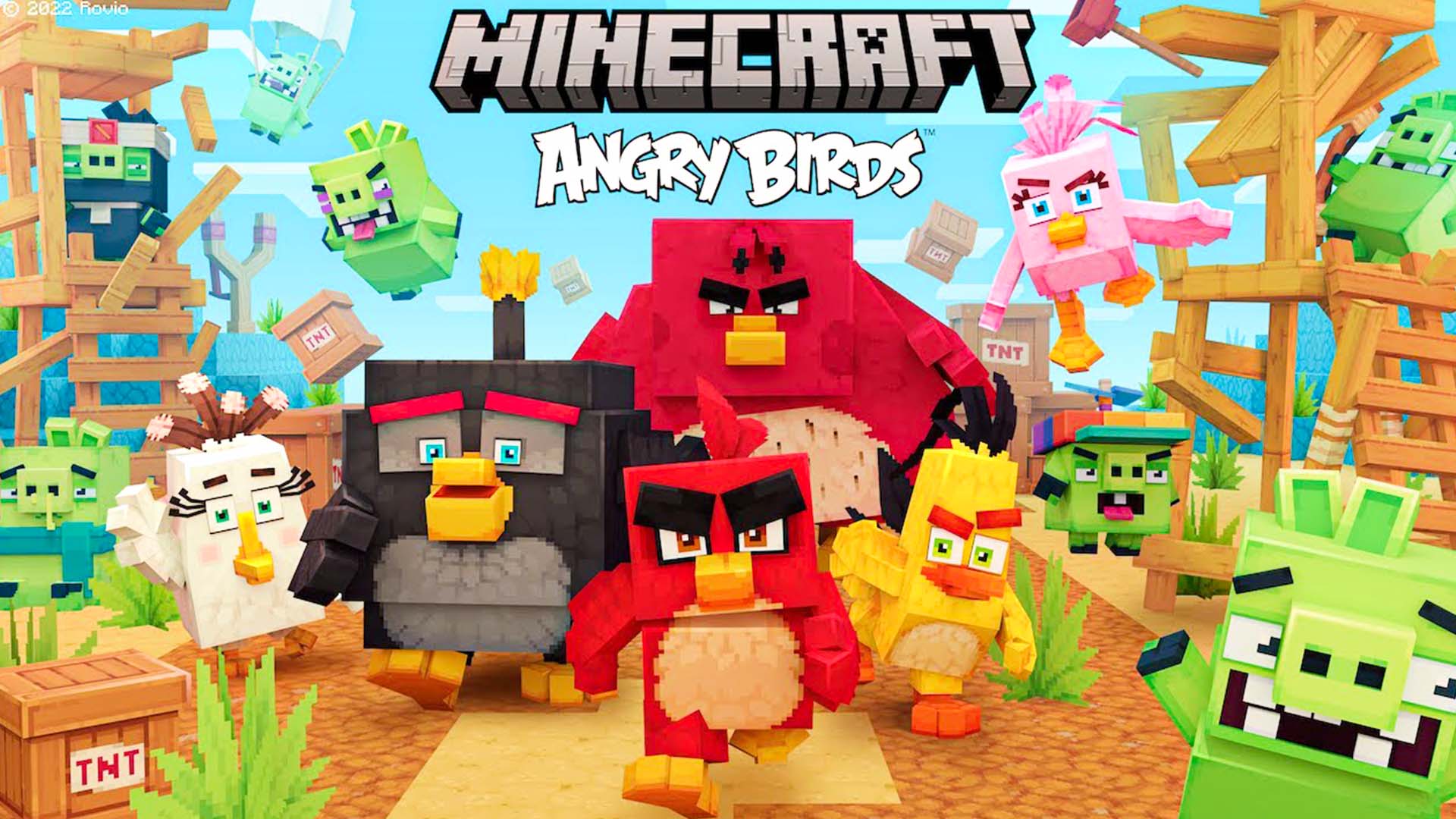 Τα Angry Birds έφτασαν στο Minecraft! (ΒΙΝΤΕΟ)