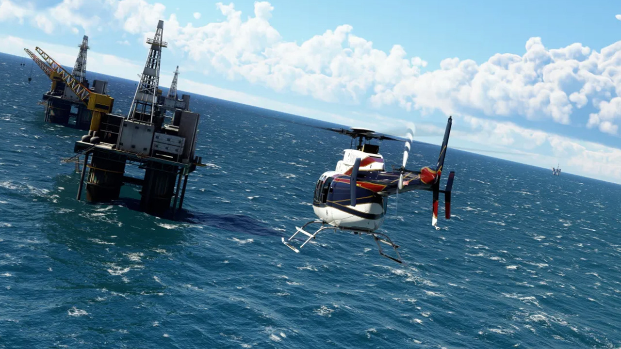 To Microsoft Flight Simulator αποκτά ελικόπτερα και πετάει στο διάστημα του…Halo