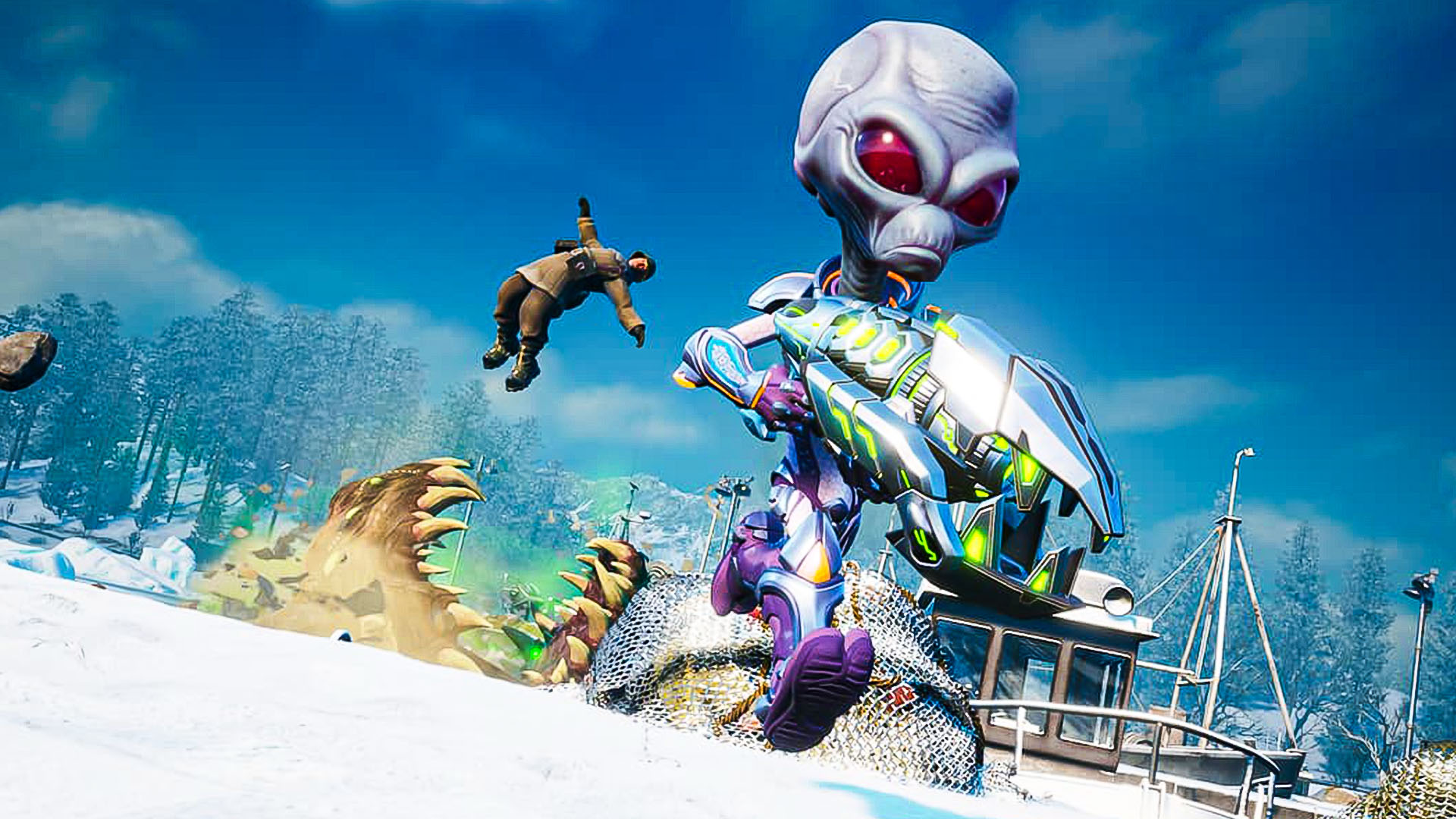 Co-op παράνοια σάς περιμένει στο Destroy All Humans 2: Reprobed (ΒΙΝΤΕΟ)