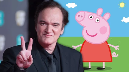 Ο Quentin Tarantino εξυμνεί την Πέππα το Γουρουνάκι - 