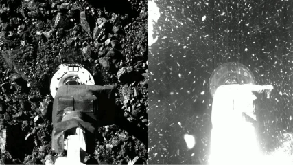 Η επιφάνεια του αστεροειδή Bennu μοιάζει με λάκκο από πλαστικές μπάλες