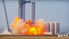 Έκρηξη σε δοκιμή πυραύλου Starship της SpaceX (BINTEO)