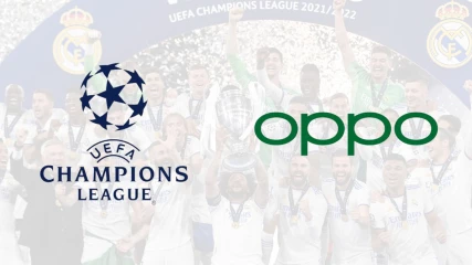 Η OPPO είναι η πρώτη κινεζική εταιρία που συνεργάζεται με το UEFA Champions League