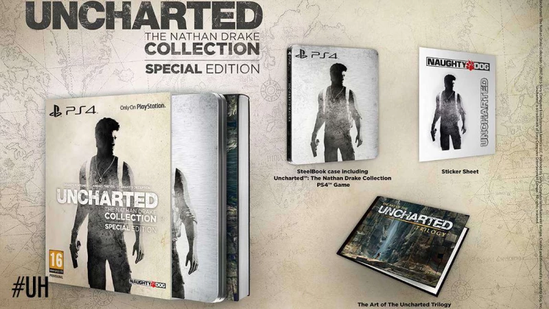 Αυτή είναι η συλλεκτική έκδοση του Uncharted: The Nathan Drake Collection