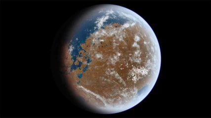 Νέος υδάτινος χάρτης του Άρη αποκαλύπτει πως το νερό υπήρχε παντού (ΕΙΚΟΝΕΣ+ΒΙΝΤΕΟ)