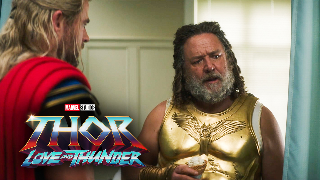 Νέα κομμένη σκηνή του Thor: Love & Thunder με τον Δία του Russell Crowe (ΒΙΝΤΕΟ)