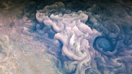 NASA: Δείτε τα πανέμορφα σύννεφα του Δία που σχηματίζουν... παγωμένο cupcake (ΒΙΝΤΕΟ)