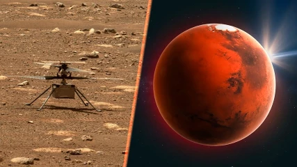 NASA: Ένα παράξενο αντικείμενο από τον πλανήτη Άρη κόλλησε στο Ingenuity (ΒΙΝΤΕΟ)