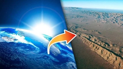 Ένα δισεκατομμύριο χρόνια εξέλιξης της Γης μέσα σε 40 δευτερόλεπτα! (ΒΙΝΤΕΟ)