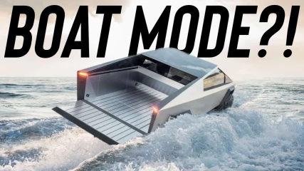 O Elon Musk αποκάλυψε τι χρειάζεται το Cybertruck για να γίνει μια γρήγορη βάρκα